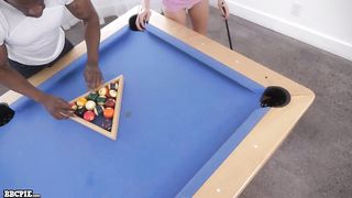 Interracial distractions and pool pounding