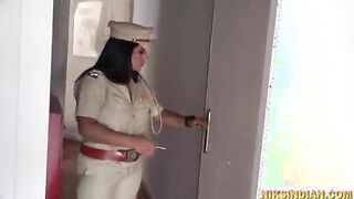 The policeman gave milk to the thief with his immense nipples and pounded savagely