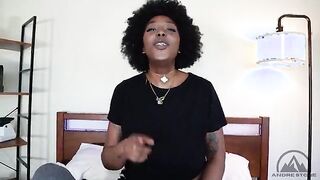 Hefty Black Stepsis Dutch Coco Gives You the Sloppy DEEPTHROAT-JOB Your Girlfriend Won't